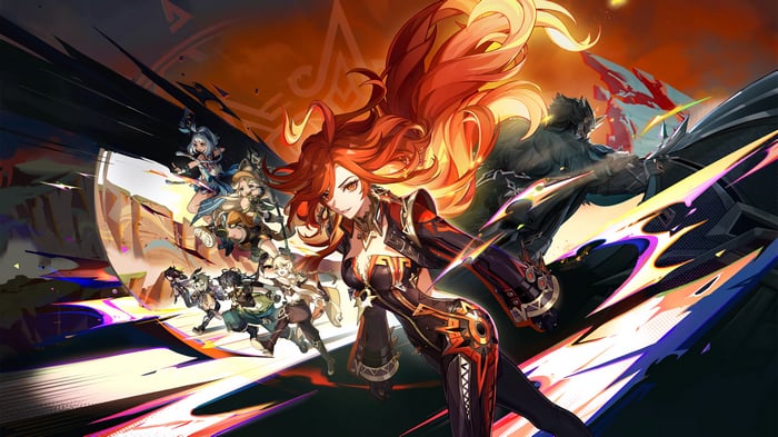 Genshin Impact Characters in Action