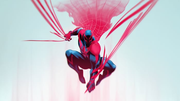Spider-Man 2099 in Action