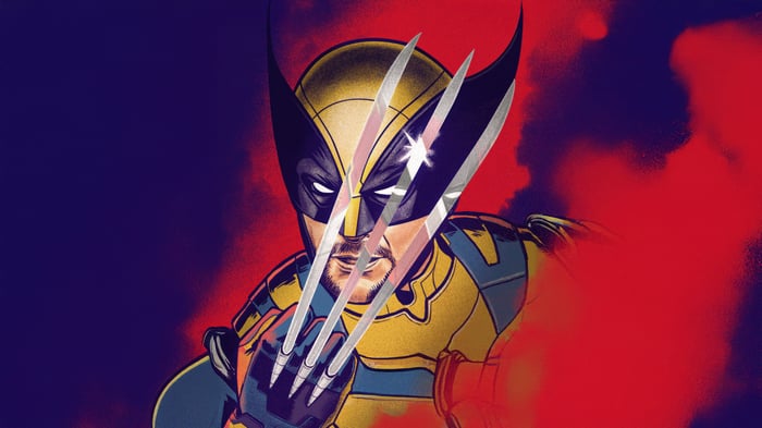 Wolverine with Claws Extended