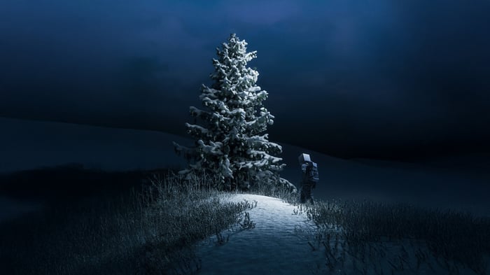 Tv Head Guy in a Silent Night
