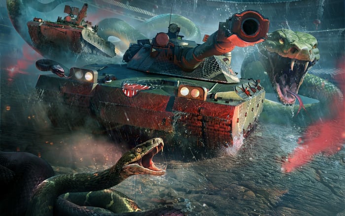 World of Tanks Modern Armor Vipers Battle