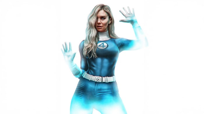 Vanessa Kirby as The Invisible Woman