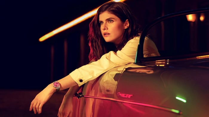 Alexandra Daddario for Tag Heuer