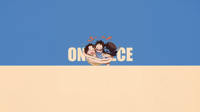 One Piece: Three Brothers Hugging