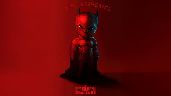 Chibi The Batman "I'm Vengeance"