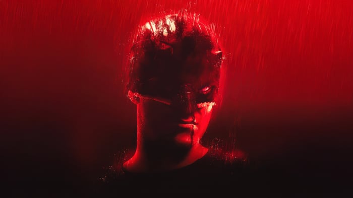 Daredevil in Red