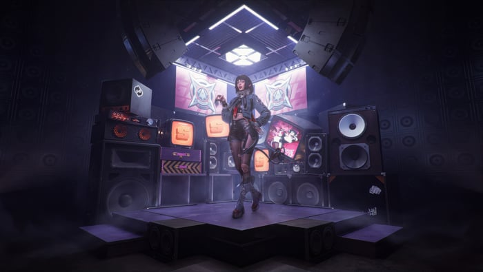 Jane Doe From Zenless Zone Zero on Stage