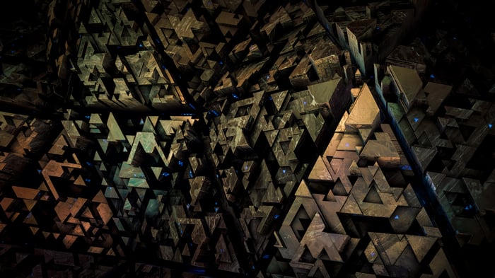 Horizon Zero Dawn Abstract Geometric Pattern