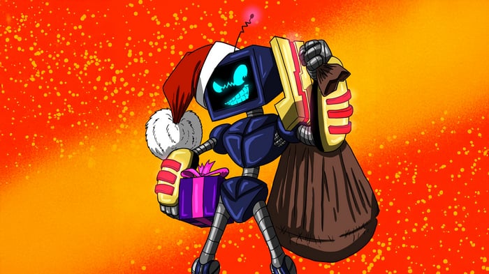 Robo Claus with Gifts