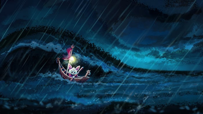 A Brave Little Voyager Lost At Sea
