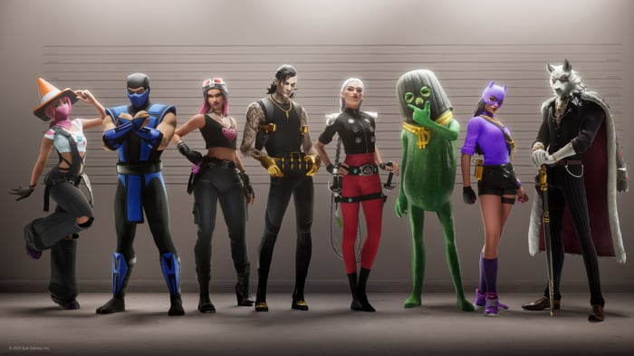 Fortnite Lawless Characters Posing