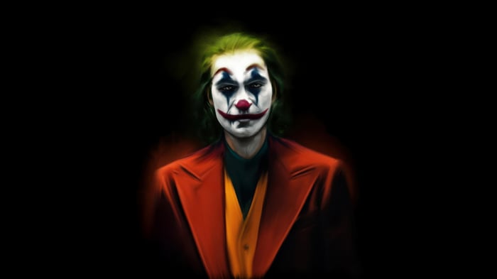 The Joker in a Red Suit