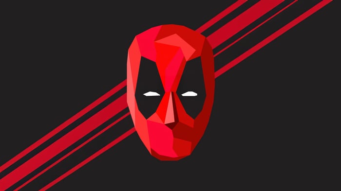 Deadpool Mask Geometric Design