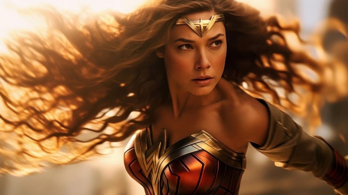 Wonder Woman in The Power Of Creation
