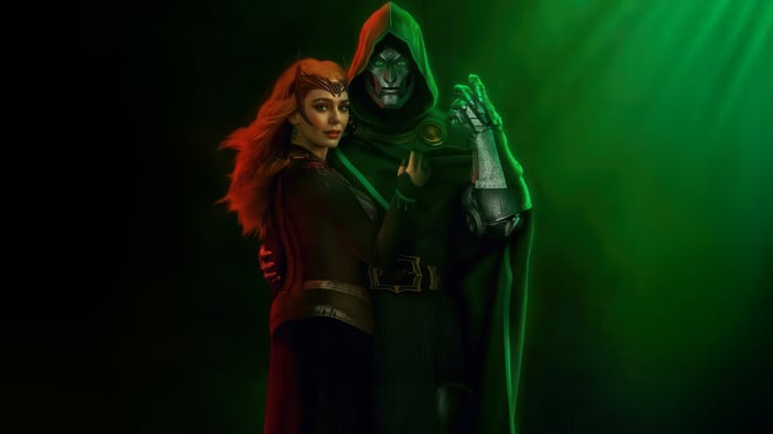 Doctor Doom and Scarlet Witch