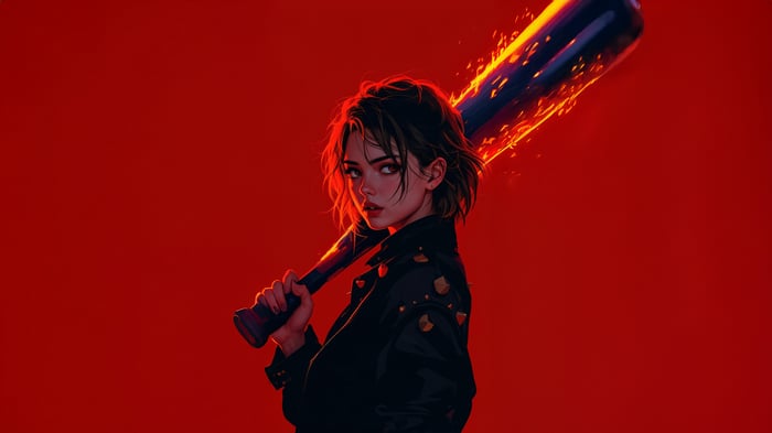Inferno Queen with Fiery Bat