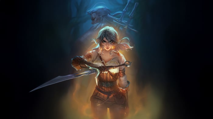 Ciri from The Witcher 3