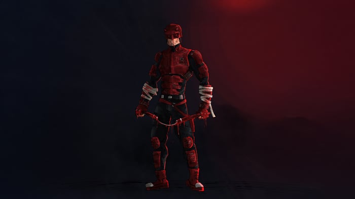 Daredevil with Billy Clubs