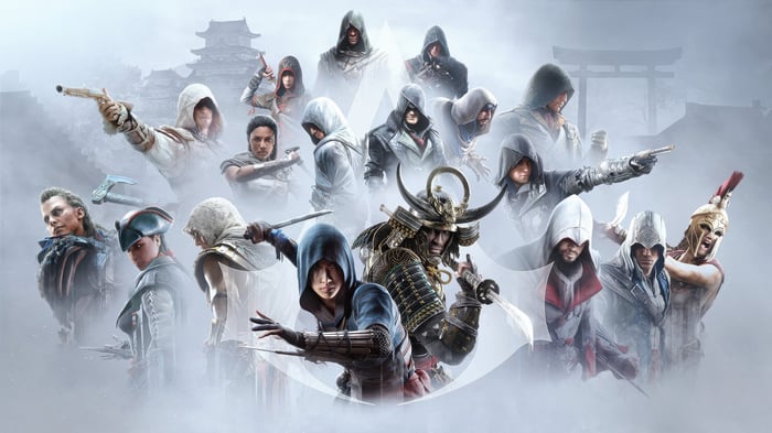 Assassin's Creed Characters Assemble