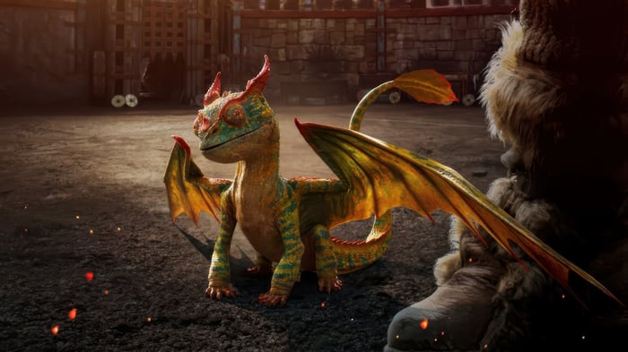 A Terrible Terror Dragon in How to Train Your Dragon