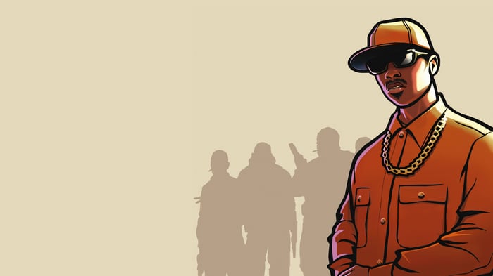 Carl Johnson from Grand Theft Auto San Andreas