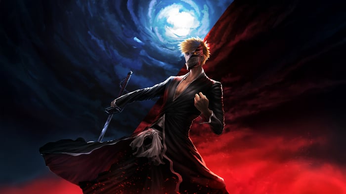 Ichigo Kurosaki in Hollow Form