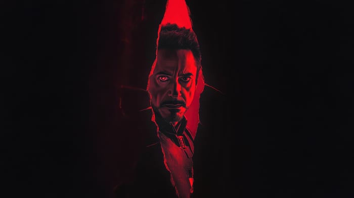 Tony Stark in a Red Light