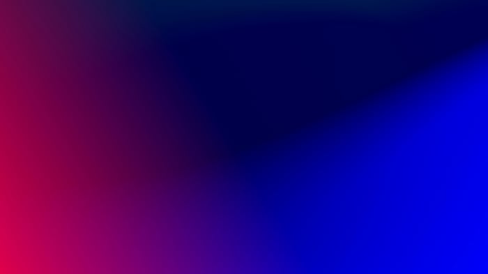 Blue and red gradient with light effects