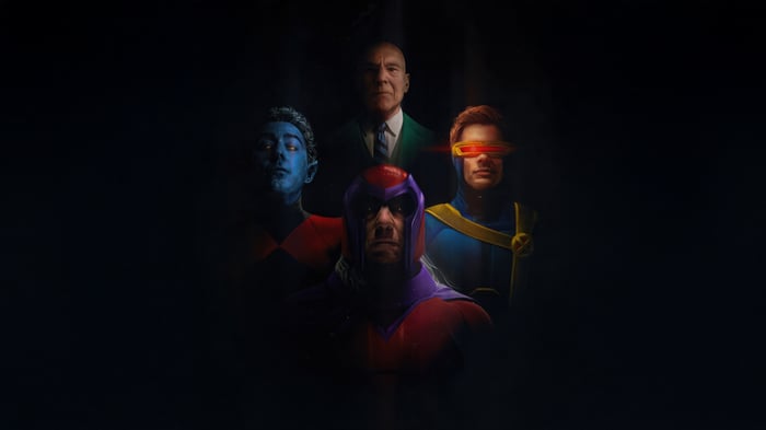 X-Men Characters: Magneto, Cyclops, Nightcrawler, and Professor X