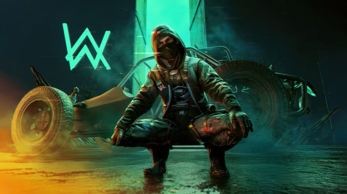 PUBG Mobile X Alan Walker collaboration art