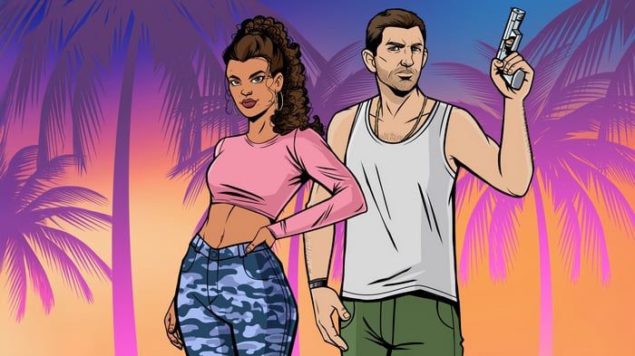 Lucia and Jason from GTA 6