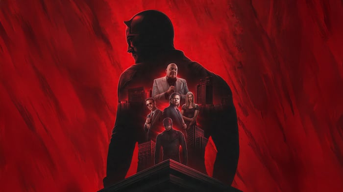 Daredevil and Kingpin in the City