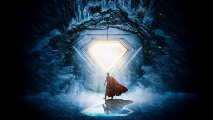 Superman in the Fortress of Solitude