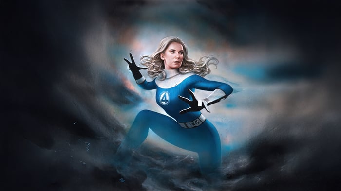 Invisible Woman from The Fantastic Four
