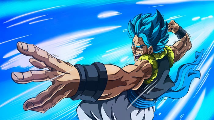 Gogeta Blue in Dragon Ball Z