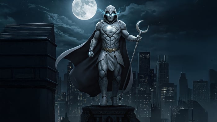 Moon Knight X Superman Mashup