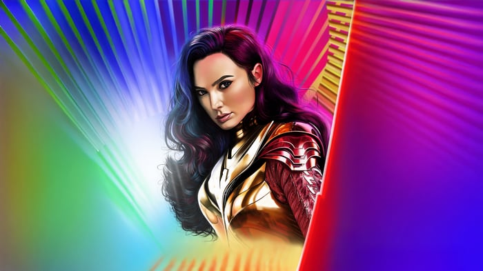 Wonder Woman in Golden Armor