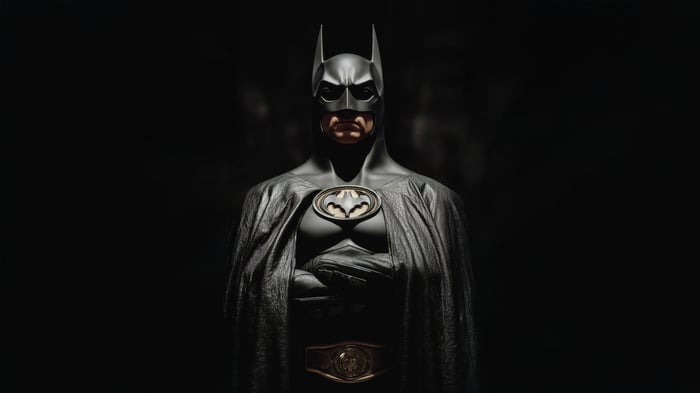 Michael Keaton as Batman in Gotham