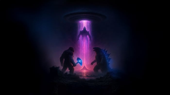 Godzilla X Kong Supernova UFO Abduction