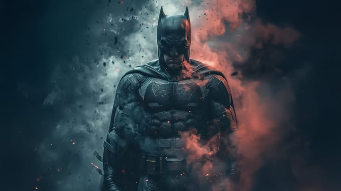 Batman in Smoke and Fire
