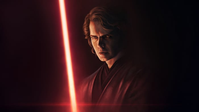 Star Wars Anakin Skywalker with Red Lightsaber