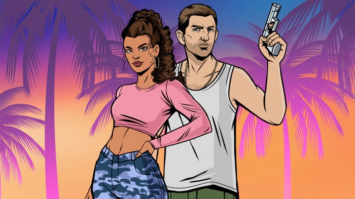 Jason and Lucia from GTA 6