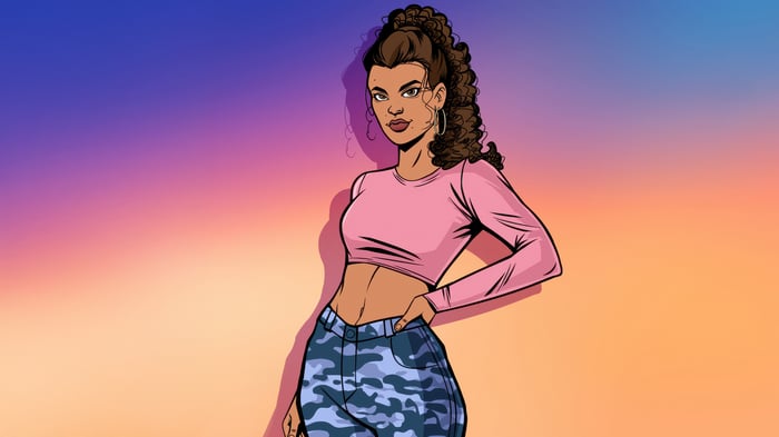 Lucia Caminos from GTA 6