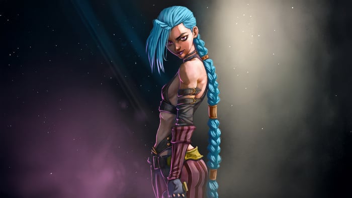 Jinx from Arcane Artwork