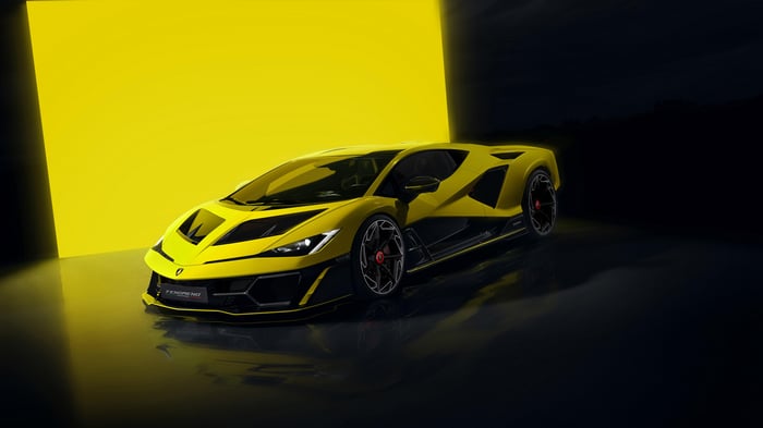 Yellow Lamborghini Fenomeno Dominate
