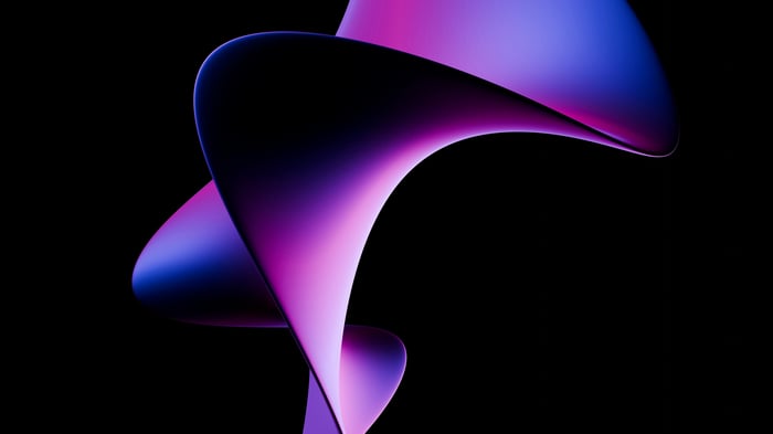 Futuristic Neon Gradient Flow Twist
