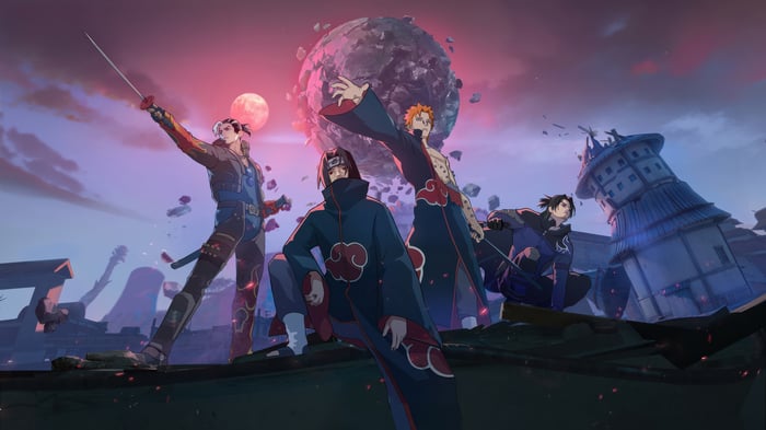 Naruto Shippuden Characters in a Post-Apocalyptic Setting