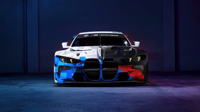 BMW M4 GT3 Evo race car