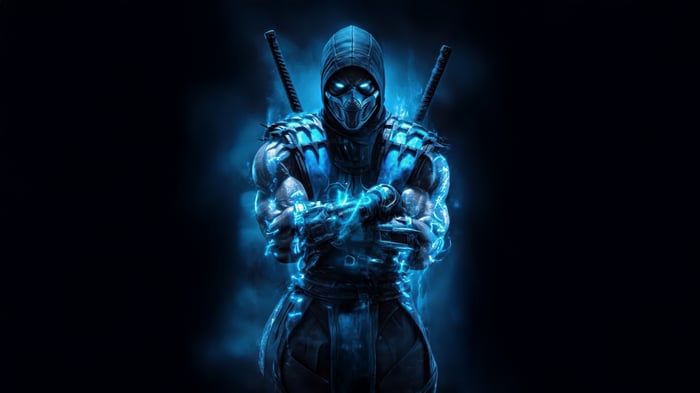 Sub Zero with blue energy