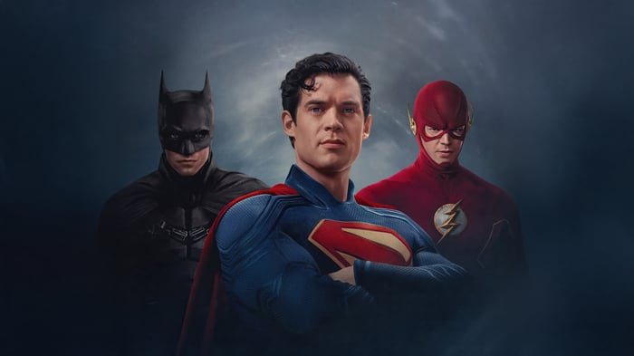 Batman, Superman, and The Flash